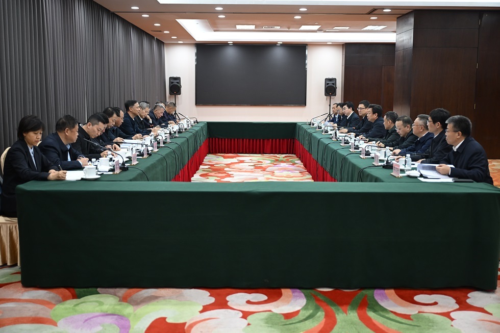 會談現場 山西省